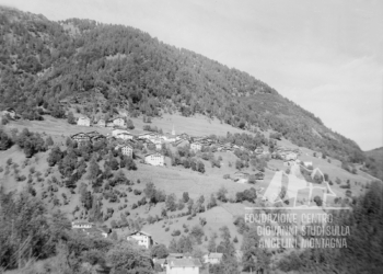Fornesighe prima dell’apertura della strada per Forcella Cibiana. 1916.
