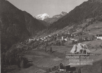 Venàs e il Civetta da Suppiane di Cadore. Inizi '900.