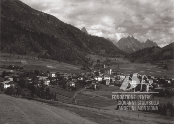 Pozzale di Cadore e le Marmarole. Inizi '900.