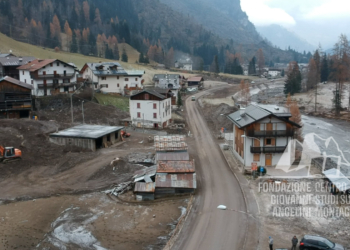 Danni provocati dalla tempesta Vaia a Paluè e Bosco Verde, Rocca Pietore.