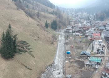 Danni provocati dalla tempesta Vaia a Sottoguda.