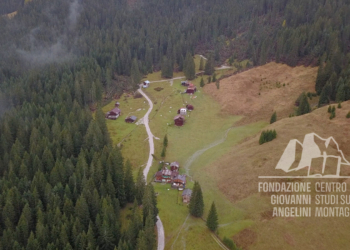 Danni provocati dalla tempesta Vaia in Val Visdende, zona Pra Stavel.