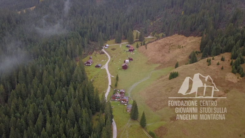 Danni provocati dalla tempesta Vaia in Val Visdende, zona Pra Stavel.