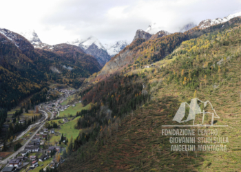 Danni provocati dalla tempesta Vaia in Val Pettorina.