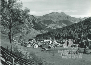 Arabba e il Col di Lana.Anni '60.