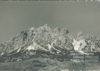 Il Pian dei Buoi e le Marmarole dal Pian dei Buoi. Anni '60.
