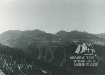 La Val Visdende e le Creste di Confine dalla Costa di Spina. Anni '60.