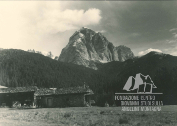 Il Peralba e la Val Visdende. 1955.