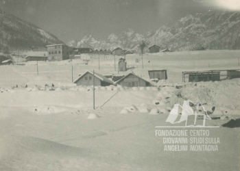 Baraccamenti a Calalzo. 1917.