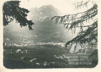Cortina d'Ampezzo durante la Grande Guerra. 1916.