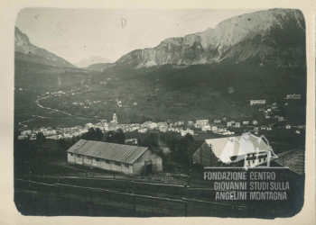 Baraccamenti militari a Cortina d'Ampezzo. 1915-1918.