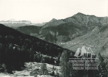La Val Fiorentina e Selva di Cadore dal Fernazza. Anni '60.