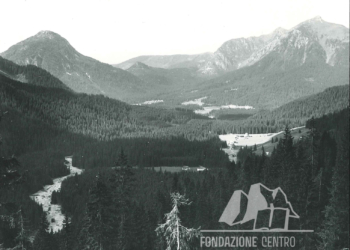 La Val Visdende e Forcella Zovo da Malga Chivion. 1967.