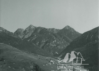 La Valle del Piave da Costalta. 1966.