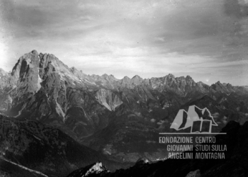 La Val boite e l'Amtelao dal Monte Rite. Anni '30.